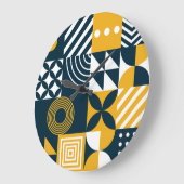 Universeel patroon: behang, textiel, Web. Grote Klok (Hoek)