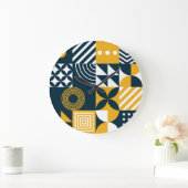 Universeel patroon: behang, textiel, Web. Grote Klok (Huis)