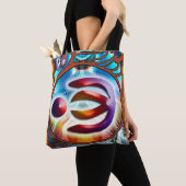 Universeel symbool van vergeving tote bag (Dichtbij)