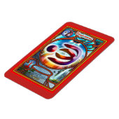 Universeel symbool voor vergeving magneet (Linkerzijde)