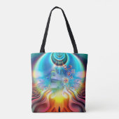 Universeel symbool voor vergeving tote bag (Achterkant)