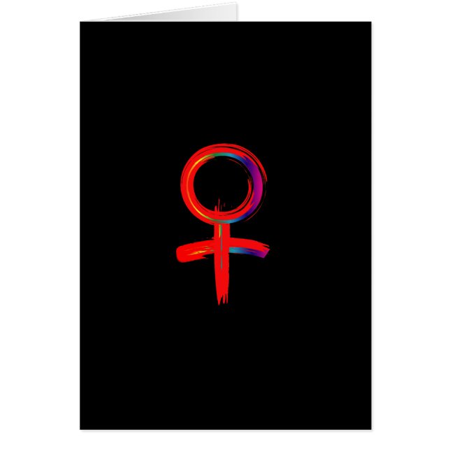 Universeel symbool voor Vrouwen (Voorkant)