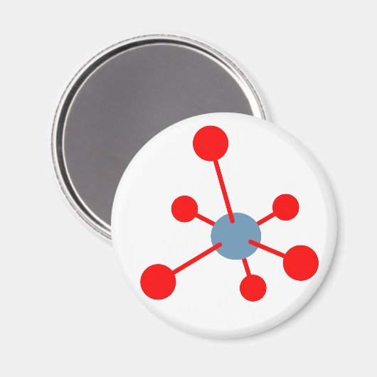 Universele atheïstische magneet (Voorkant / Achterkant)