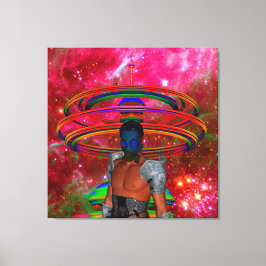 Universele Boodschap Canvas Afdruk