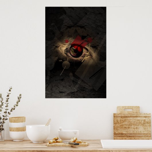 Universele geometrie poster (Keuken)