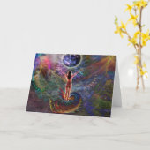 Universele Groet Kaart (Gele Bloem)