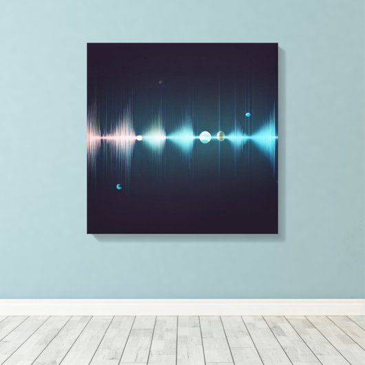 Universele Harmonie Canvas Afdruk (Insitu (Houten vloer))