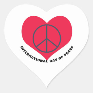 Universele Harmonie, Internationale Dag van de Vre Hart Sticker
