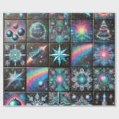 Universele Kerstmis Cadeaupapier (Vlak)