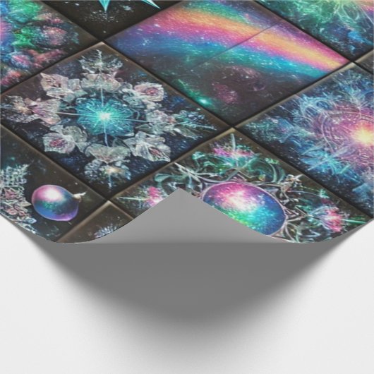 Universele Kerstmis Cadeaupapier (Hoek)