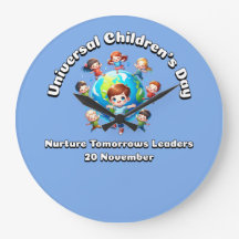 Universele Kinderdag. Koester morgen leiders