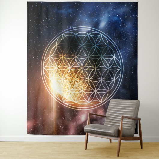 Universele levensloop wandkleed (In situ)