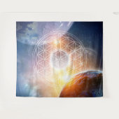 Universele levensloop wandkleed (Voorkant (horizontaal))