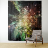 Universele levensloop wandkleed (In situ)