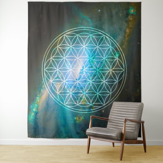 Universele levensloop wandkleed (In situ)