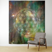 Universele levensloop wandkleed (In situ)