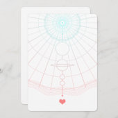 universele liefde kaart (Voorkant / Achterkant)