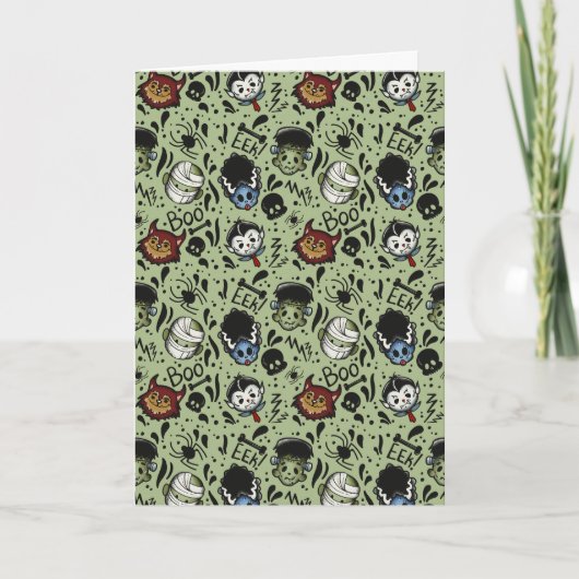 Universele Monsters- Groen Kaart (Voorkant)