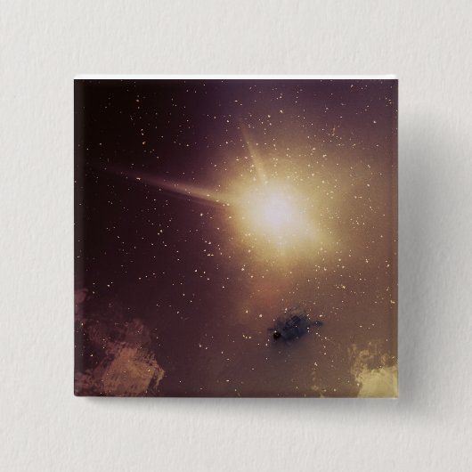 Universele snelheid vierkante button 5,1 cm (Voorkant)