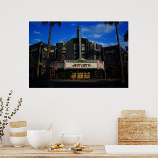 Universele studio's van de Theater van stroompanni Poster (Keuken)