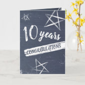 Universele verjaardagskaart voor werknemers op een kaart (Gele Bloem)