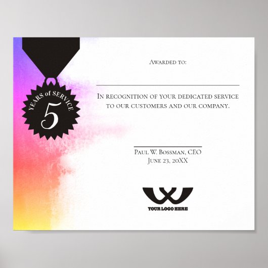 Universele verklaring van gedenkdag voor werknemer poster (Voorkant)