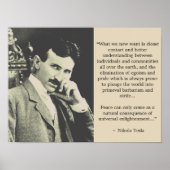 Universele verlichting - Poster Tesla (Voorkant)