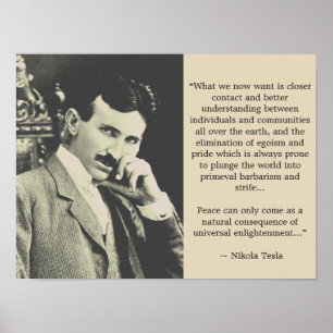 Universele verlichting - Poster Tesla