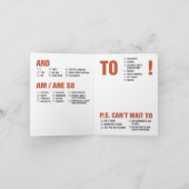 Universele wenskaart (Plus Robots) Kaart (Binnen)