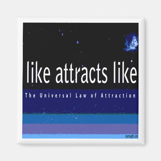 Universele Wet van Aantrekkingsmagneet Magneet (Voorkant)