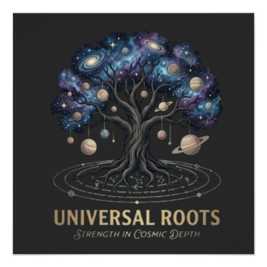 Universele Wortels Perfect Poster (Voorkant)