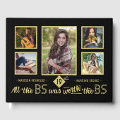 Universitair Afstuderen Bachelors Degree Grappige Gastenboek (Voorkant)