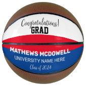 Universitair Afstuderen Basketbal (Voorkant)