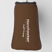 Universitair Golf Team Brown Golf Head Hoesje Golfheadcover (Draai 90)