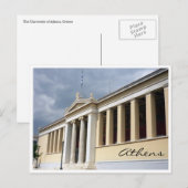 universitaire athene briefkaart (Voorkant / Achterkant)