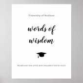 universitaire woorden van wiskundeadvies van de gr poster (Voorkant)