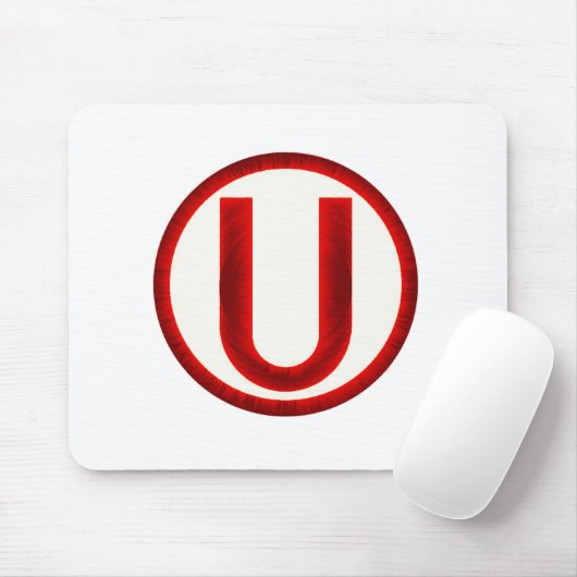 Universitario De Deportes Mousepad Muismat (Met muis)