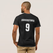 Universitario-Shirt T-shirt (Achterkant volledig)