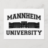 Universität Mannheim/Mannheim Universiteit Briefkaart (Voorkant)