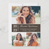 Universiteit 2023 Graduation Party 3 Foto's Aankondiging (Voorkant)