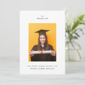 Universiteit 3 Fototypografie College Afstuderen Aankondiging (Staand voorkant)