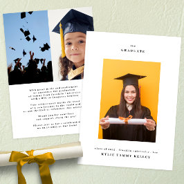 Universiteit 3 Fototypografie College Afstuderen Aankondiging