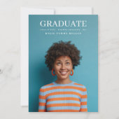 Universiteit 3 Fototypografie College Afstuderen Aankondiging (Voorkant)