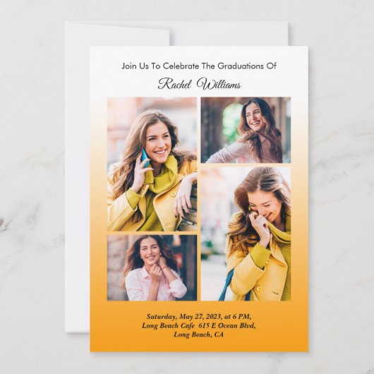 Universiteit Afstuderen 2023 Partij 5 Foto's Aankondiging (Achterkant)