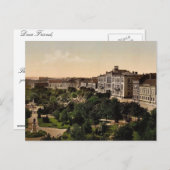 Universiteit, Belgrado, Servia klassiek Photochrom Briefkaart (Voorkant / Achterkant)