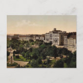 Universiteit, Belgrado, Servia klassiek Photochrom Briefkaart (Voorkant)