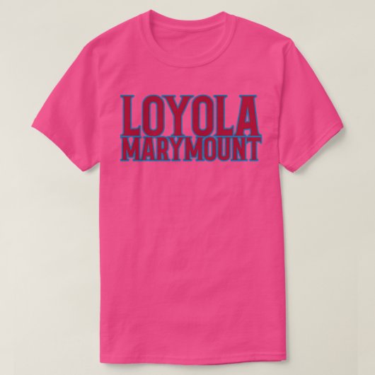universiteit loyola marymount t-shirt (Design voorkant)