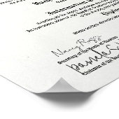 Universiteit of Hogeschool Diploma Replica Kunst Poster (Hoek)