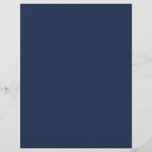 Universiteit Open Dag Marine Blue Business Flyer (Achterkant)