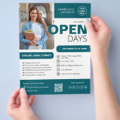 Universiteit Open Dag Marketing Business Flyer (Hand)